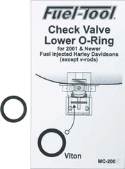 MC200 Check Valve Lower O Ring