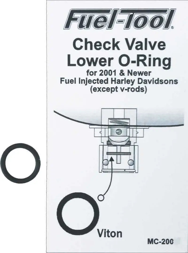 MC200 Check Valve Lower O Ring