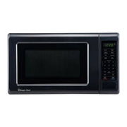 MC77MB Magic Chef 0.7 Cu Ft Countertop 700 Watt Black, sleek and compact design, perfect for kitchen, RV, automotive, powersports, off-road, and marine use, digital display, modern black finish, AVADA - Best Sellers, Must Haves