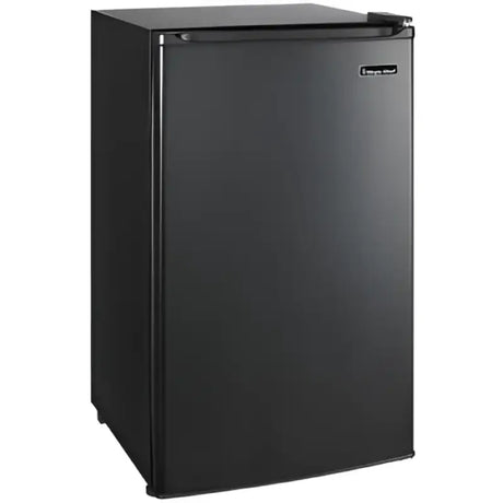 MCBR350B2 Magic Chef Refrigerator 3.5 Cu Ft Black, perfect for RV, Automotive, Powersports, off-road, marine, exterior, truck accessories, interior, and truck bed. Energy-efficient with adjustable temperature and reversible door. Upgrade your space with style and functionality, Inside RV, RV Appliances RV Air Conditioner RV Refer, AVADA - Best Sellers, Must Haves.