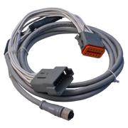 Gray cable with multiple connectors for Maretron adapter and seamless data transfer