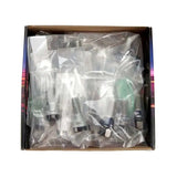 McGard 5 Lug Hex Install Kit w/Locks (Cone Seat Bolt) M12X1.5 / 17mm Hex / 25.5mm Shank L. - Black 