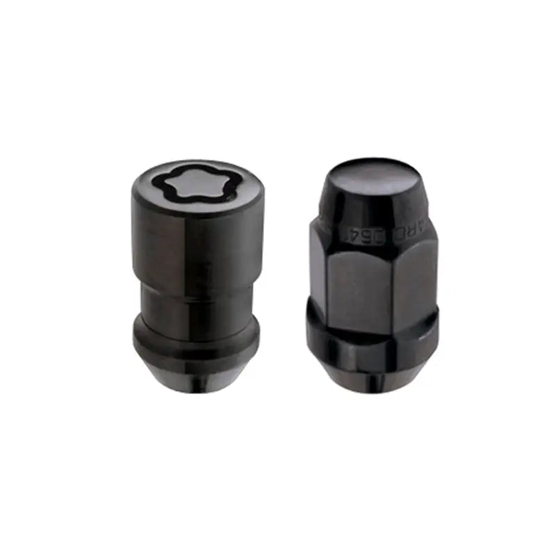 McGard 84538 McGard 5 Lug Hex Install Kit w/Locks (Cone Seat Nut / Bulge) M12X1.5 / 3/4 Hex / 1.45in. L - Black - 84538