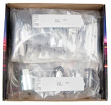McGard 5 Lug Hex Install Kit w/Locks (Cone Seat Nut) M12X1.5 / 13/16 Hex / 1.5in. Length - Black - 84558