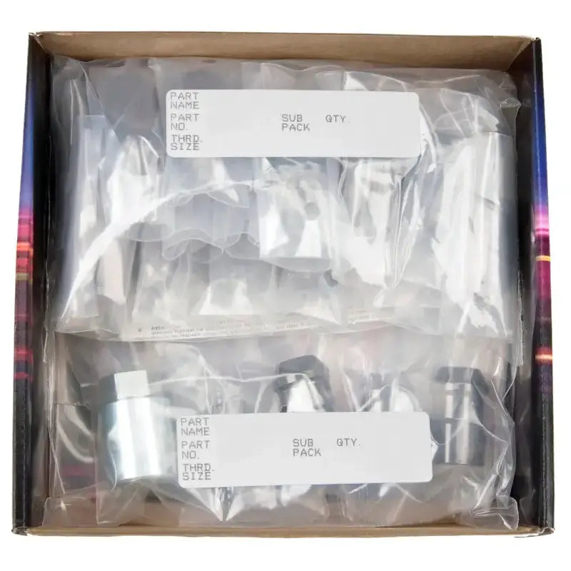 McGard 5 Lug Hex Install Kit w/Locks (Cone Seat Nut) M12X1.5 / 13/16 Hex / 1.5in. Length - Black - 84558