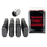 McGard 6 Lug Hex Install Kit w/Locks (Cone Seat Nut) M14X1.5 / 13/16 Hex / 1.945in. Length - Black - 84622