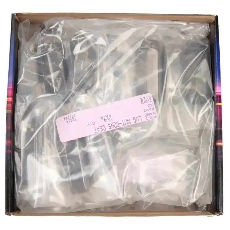 McGard 6 Lug Hex Install Kit w/Locks (Cone Seat Nut) M14X1.5 / 13/16 Hex / 1.945in. Length - Black - 84622