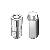 McGard 6 Lug Hex Install Kit w/Locks (Cone Seat Nut) M14X1.5 / 22mm Hex / 1.945in. Length - Chrome - 84638