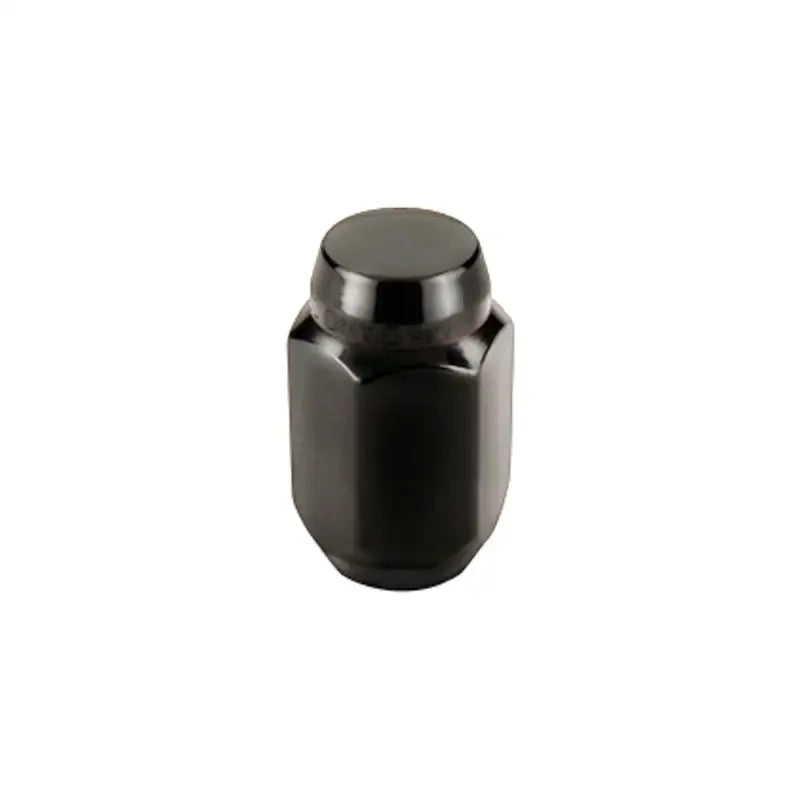 McGard Hex Lug Nut (Cone Seat) 1/2-20 / 13/16 Hex / 1.5in. Length (4-Pack) - Black - 64030