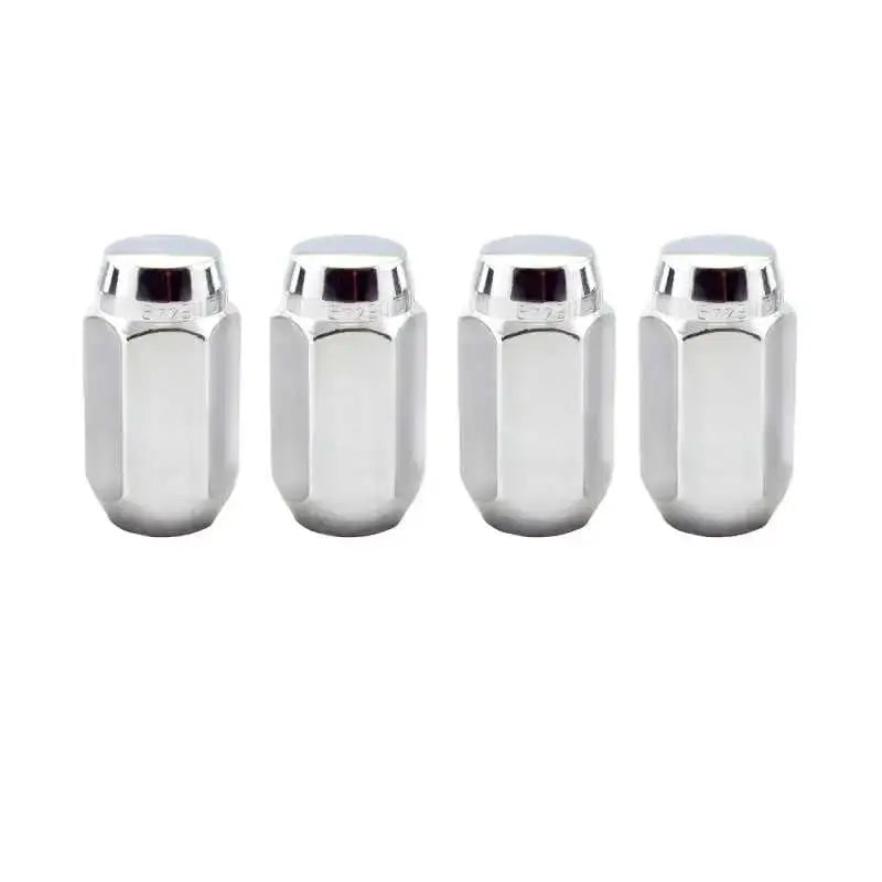 McGard Hex Lug Nut (Cone Seat) 9/16-18 / 7/8 Hex / 1.75in. Length (4-Pack) - Chrome 
