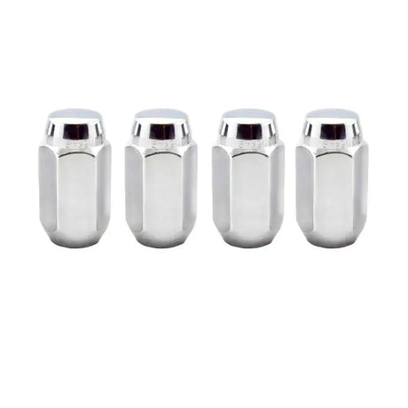 McGard Hex Lug Nut (Cone Seat) 9/16-18 / 7/8 Hex / 1.75in. Length (4-Pack) - Chrome 