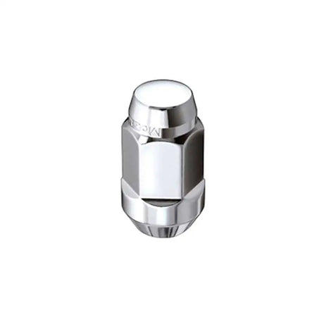 McGard Hex Lug Nut (Cone Seat Bulge Style) M14X1.5 / 22mm Hex / 1.635in. Length (4-Pack) - Chrome 