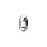McGard Hex Lug Nut (Cone Seat Bulge Style) M14X1.5 / 22mm Hex / 1.635in. Length (4-Pack) - Chrome 