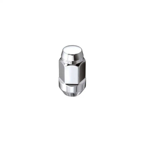 McGard Hex Lug Nut (Cone Seat Bulge Style) M14X1.5 / 22mm Hex / 1.635in. Length (4-Pack) - Chrome 