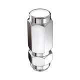 McGard Hex Lug Nut (Cone Seat / Duplex) 9/16-18 / 7/8 Hex / 2.5in. Length (8-Pack) - Chrome - 64806