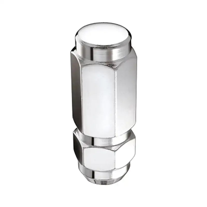 McGard Hex Lug Nut (Cone Seat / Duplex) 9/16-18 / 7/8 Hex / 2.5in. Length (8-Pack) - Chrome - 64806