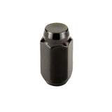 McGard Hex Lug Nut (Cone Seat) M14X1.5 / 22mm Hex / 1.635in. Length (4-Pack) - Black 