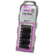 McGard McGard Hex Lug Nut (Cone Seat) M14X1.5 / 22mm Hex / 1.635in. Length (4-Pack) - Black