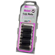McGard McGard Hex Lug Nut (Cone Seat) M14X1.5 / 22mm Hex / 1.635in. Length (4-Pack) - Black