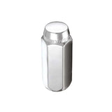 McGard Hex Lug Nut (Cone Seat) M14X1.5 / 22mm Hex / 1.945in. Length (4-Pack) - Chrome 