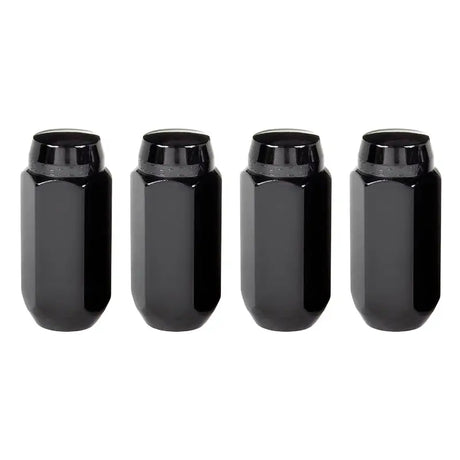 McGard Hex Lug Nut (Cone Seat) M14X1.5 / 22mm Hex / 1.945in. Length (4-Pack) - Black - 64024