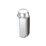 McGard Hex Lug Nut (Cone Seat) M14X1.5 / 22mm Hex / 1.945in. Length (4-Pack) - Chrome - 64014