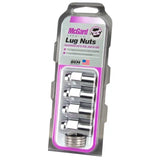 McGard Hex Lug Nut (Reg. Shank - .746in.) 1/2-20 / 13/16 Hex / 1.65in. Length (4-Pack) - Chrome - 61000