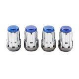 McGard SplineDrive Lug Nut (Cone Seat) M12X1.25 / 1.24in. Length (4-Pack) - Blue Cap (Req. Tool) 