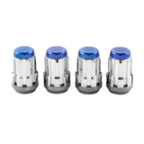 McGard SplineDrive Lug Nut (Cone Seat) M12X1.25 / 1.24in. Length (4-Pack) - Blue Cap (Req. Tool) 