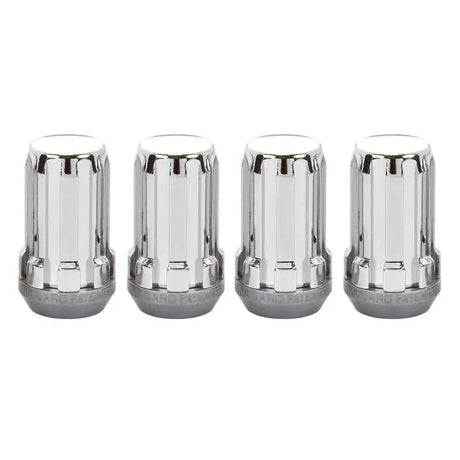 McGard SplineDrive Lug Nut (Cone Seat) M14X1.5 / 1.648in. Length (4-Pack) - Chrome (Req. Tool) 