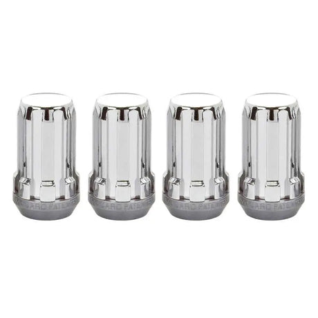 McGard SplineDrive Lug Nut (Cone Seat) M14X1.5 / 1.648in. Length (4-Pack) - Chrome (Req. Tool) 