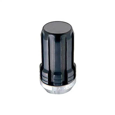 McGard SplineDrive Lug Nut (Cone Seat) M14X1.5 / 1.935in. Length (4-Pack) - Black (Req. Tool) 