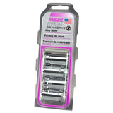 McGard SplineDrive Lug Nut (Cone Seat) M14X1.5 / 1.935in. Length (4-Pack) - Chrome (Req. Tool) - 65310