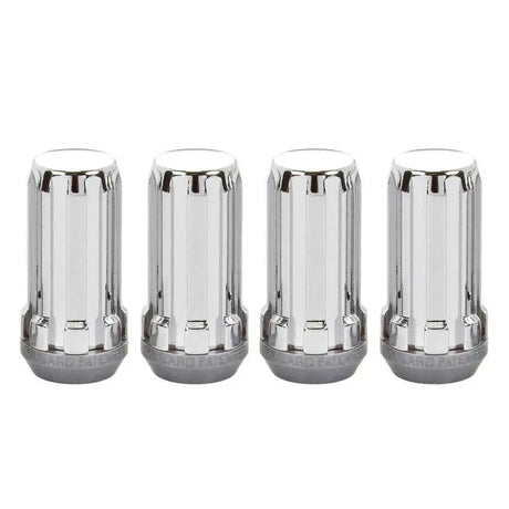 McGard SplineDrive Lug Nut (Cone Seat) M14X1.5 / 1.935in. Length (4-Pack) - Chrome (Req. Tool) 