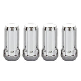 McGard SplineDrive Lug Nut (Cone Seat) M14X1.5 / 1.935in. Length (4-Pack) - Chrome (Req. Tool) - 65310