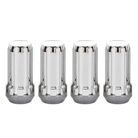 McGard SplineDrive Lug Nut (Cone Seat) M14X1.5 / 1.935in. Length (4-Pack) - Chrome (Req. Tool) 