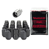 McGard SplineDrive Tuner 23-PC Jeep JL Install Kit w/Locks & Tool (Cone) M14X1.5 / 22m Hex - Black - 84585BK