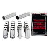 McGard SplineDrive Tuner 5 Lug Install Kit w/Locks & Tool (Cone) M14X1.5 / 22mm Hex - Chrome - 65515