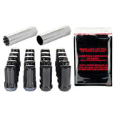 McGard SplineDrive Tuner 5 Lug Install Kit w/Locks & Tool (Cone) M14X1.5 / 22mm Hex - Blk 
