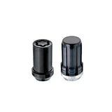 McGard SplineDrive Tuner 5 Lug Install Kit w/Locks & Tool (Cone) 1/2-20 / 13/16 Hex / 1.6in. L - Blk - 65540BK