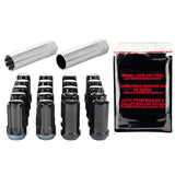 McGard SplineDrive Tuner 5 Lug Install Kit w/Locks & Tool (Cone) M14X1.5 / 22mm Hex - Blk - 65515BK