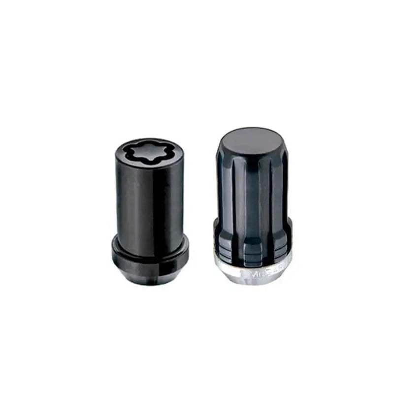 McGard SplineDrive Tuner 5 Lug Install Kit w/Locks & Tool (Cone) M14X1.5 / 22mm Hex - Blk 