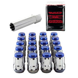 McGard SplineDrive Tuner 5 Lug Install Kit w/Tool (Cone) M12X1.25 / 13/16 Hex / 1.24in. L - Blue Cap 