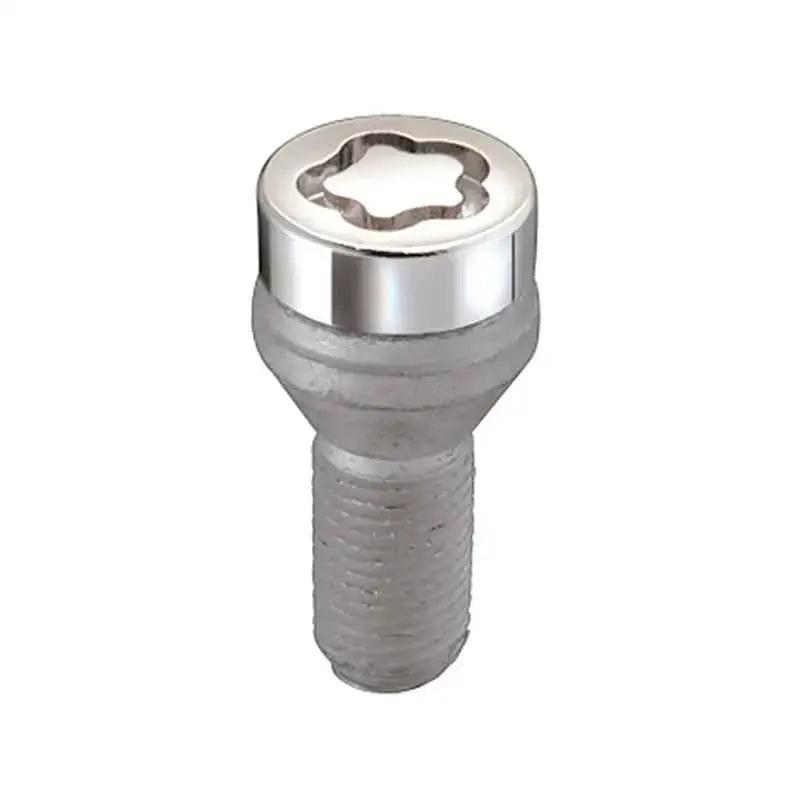 McGard Wheel Lock Bolt Set - 4pk. (Cone Seat) M12X1.5 / 17mm Hex / 25.5mm Shank Length - Chrome 