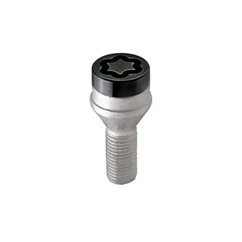 McGard Wheel Lock Bolt Set - 4pk. (Cone Seat) M12X1.5 / 17mm Hex / 25.5mm Shank Length - Black 