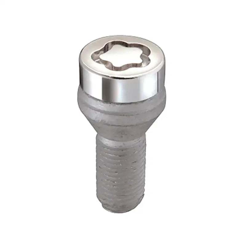 McGard Wheel Lock Bolt Set - 4pk. (Cone Seat) M12X1.5 / 17mm Hex / 40.5mm Shank Length - Chrome - 27013