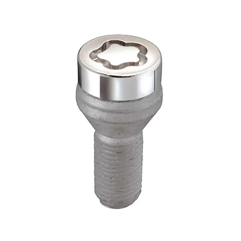 McGard Wheel Lock Bolt Set - 4pk. (Cone Seat) M14X1.25 / 17mm Hex / 27.3mm Shank Length - Chrome 