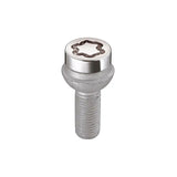 McGard Wheel Lock Bolt Set - 4pk. (Radius Seat) M14X1.5 / 17mm Hex / 26.7mm Shank Length - Chrome - 28018