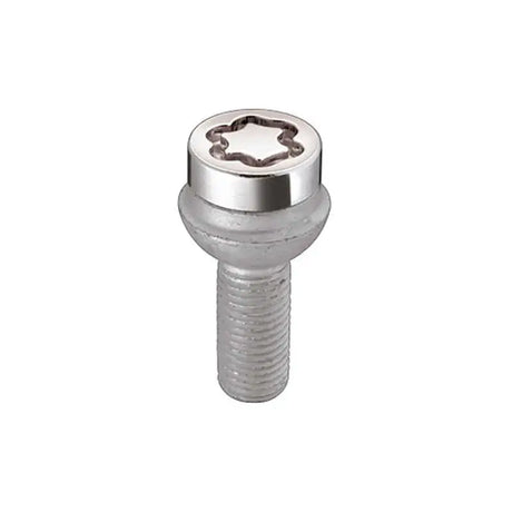 McGard Wheel Lock Bolt Set - 4pk. (Radius Seat) M14X1.5 / 17mm Hex / 27.0mm Shank Length - Chrome 