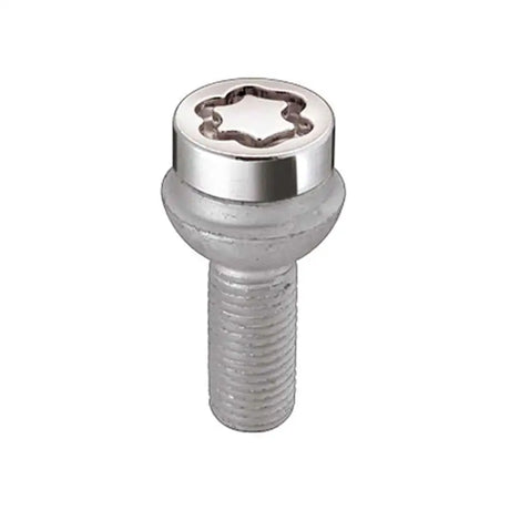 McGard Wheel Lock Bolt Set - 4pk. (Radius Seat) M14X1.5 / 17mm Hex / 26.7mm Shank Length - Chrome 